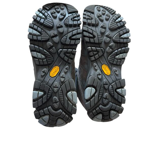 Merrell Moab 3 Mid Waterproof Hiking Boots Womens 9.5 Granite J036328 Outdoors - Picture 10 of 10